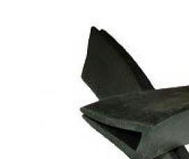 Прозрачный п образный профиль - модель 4