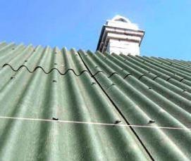 Прямые листы шифера - тип 1