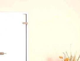 раздвижная стеклянная дверь межкомнатная одностворчатая - модель 4