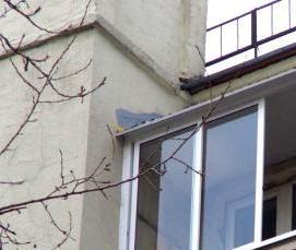 раздвижные алюминиевые окна на лоджию - модель 3