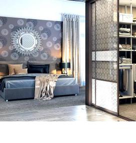 раздвижные двери купе для гардеробных - вариант 1