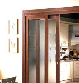 раздвижные двери светлые - вариант 4