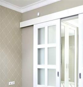 раздвижные двери светлые - вариант 3