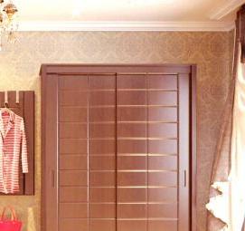 раздвижные двери в нишу в прихожей - тип 1