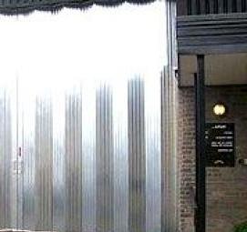 раздвижные решетчатые двери - вариант 2