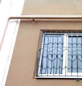 раздвижные решетки на окна гармошка - тип 1