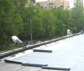 ремонт кровли холодной мастикой - тип 2