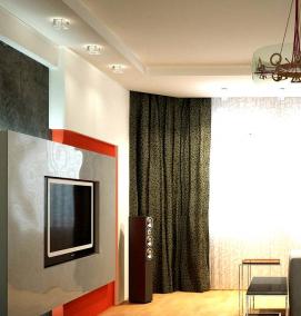 ремонт квартир красный - вариант 1