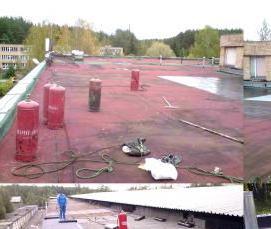 ремонт мягкой кровли зданий - модель 4