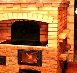 ремонт печи из кирпича на даче - вариант 4