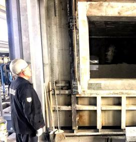 ремонт плавильной печи - вариант 1