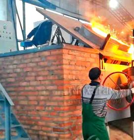 ремонт плавильной печи - вариант 3