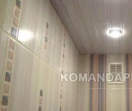 ремонт ванной в новостройке под ключ - вариант 1
