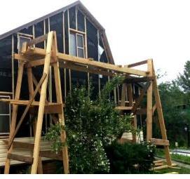 Ремонт водосточной системы в загородном доме Уфа