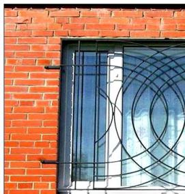 решетки на дачные окна - тип 3