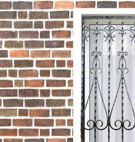 решетки на окна внутренние складные - тип 4