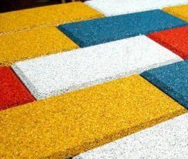 резиновая брусчатка - вариант 1