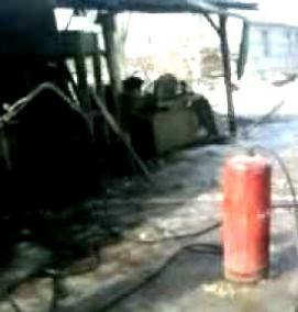 резка баллона - модель 1