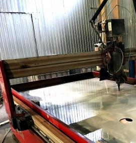 резка крупноформатного керамогранита - модель 1