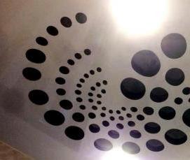 резные натяжные потолки - вариант 4