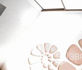 резные натяжные потолки - вариант 3