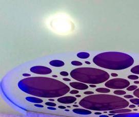 резные натяжные потолки - вариант 2