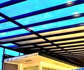 роллеты из поликарбоната - модель 2