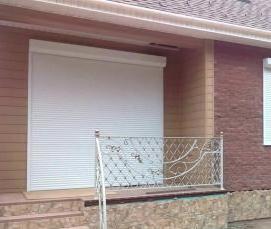 рольставни белые - вариант 2