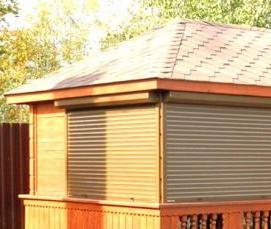 рольставни для веранды - модель 4