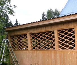 рольставни для веранды - модель 2