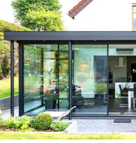 рольставни из стекла для веранды - тип 3