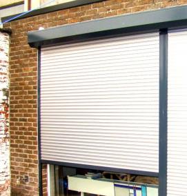 рольставни металлические наружные уличные - вариант 1