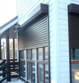 рольставни металлические наружные уличные - вариант 4