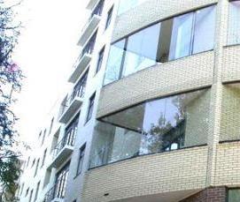 российское безрамное остекление - модель 1