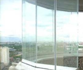 российское безрамное остекление - модель 4