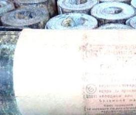 рубероид с пылевидной посыпкой - тип 2