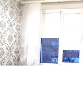 рулонные шторы белые - вариант 2