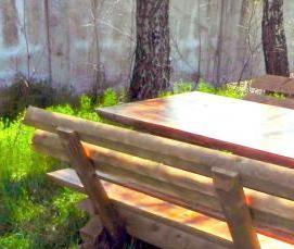 садовая мебель на заказ - вариант 4