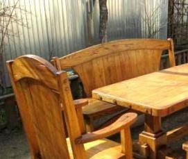 садовая мебель на заказ - вариант 3