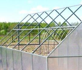 сборная теплица из профильной трубы - тип 2