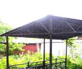 сборные беседки для дачи - вариант 3