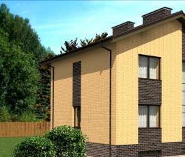 сборные дома эконом - модель 4