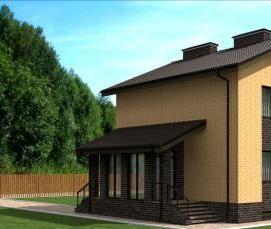 сборные дома эконом - модель 3