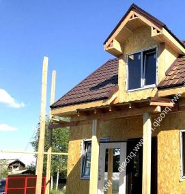 сборные дома из сип-панелей - модель 2