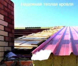 сэндвич-панель: базальт - тип 1