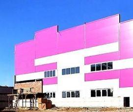 серая сэндвич-панель - тип 2