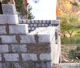 сетка сварная для кладки керамзитобетонны блоков - модель 1