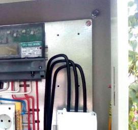 щиток электрический трехфазный - вариант 3