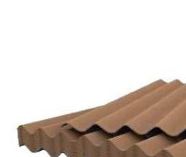 шифер волновой крашеный - тип 1