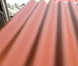 шифер волновой крашеный - тип 2